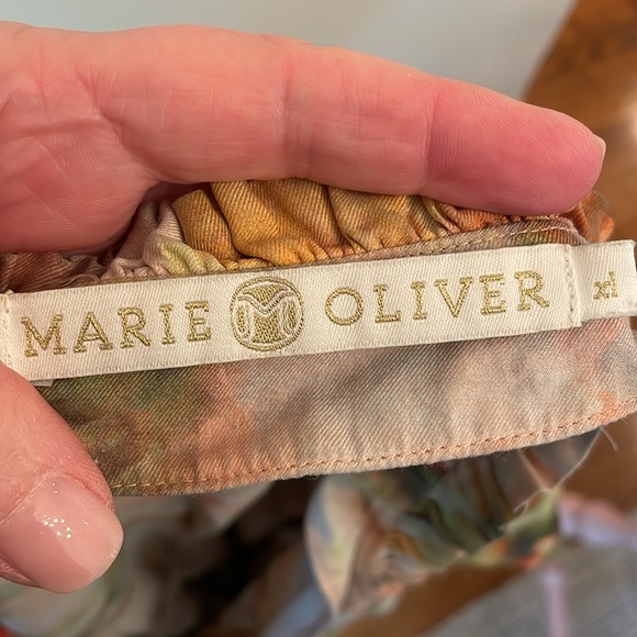 Marie Oliver Emery tiered ruffle mini dress sz xl - Picture 4 of 6